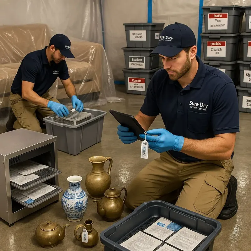 Content Protection and Restoration process in Ortonville, MI
